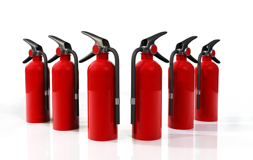 Fire extinguishers at home must be properly inspected and maintained.
